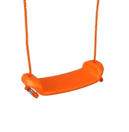 PILSAN Leagan suspendat pentru copii Orange sezut plastic rezistent corzi reglabile cu carabine metalice sarcina 35 kg