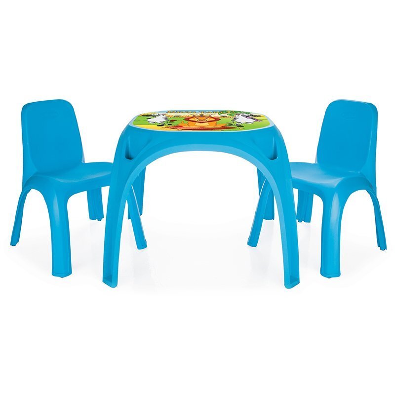 PILSAN Masuta cu doua scaunele King Study Table Blue
