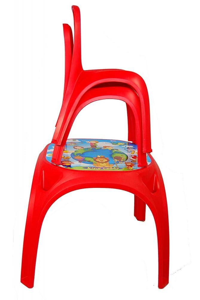 PILSAN Masuta cu doua scaunele King Study Table Red