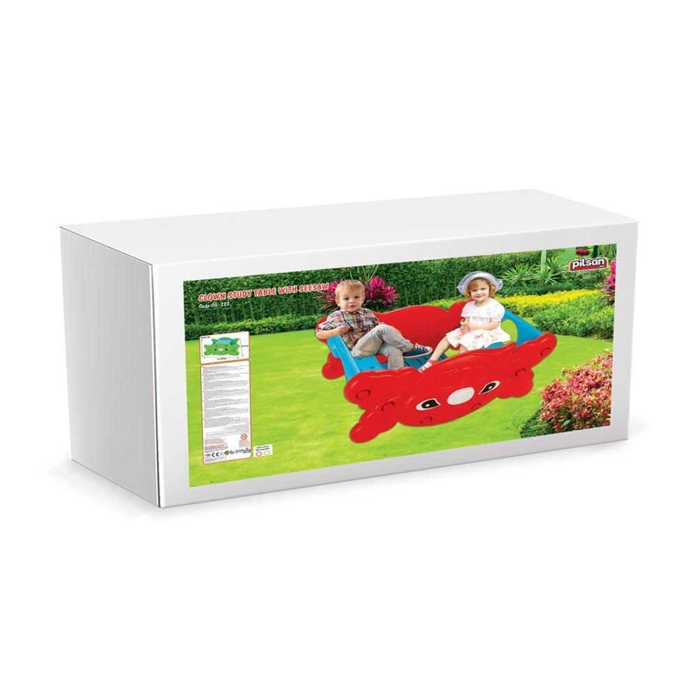 PILSAN Masuta si balansoar pentru copii Clown red