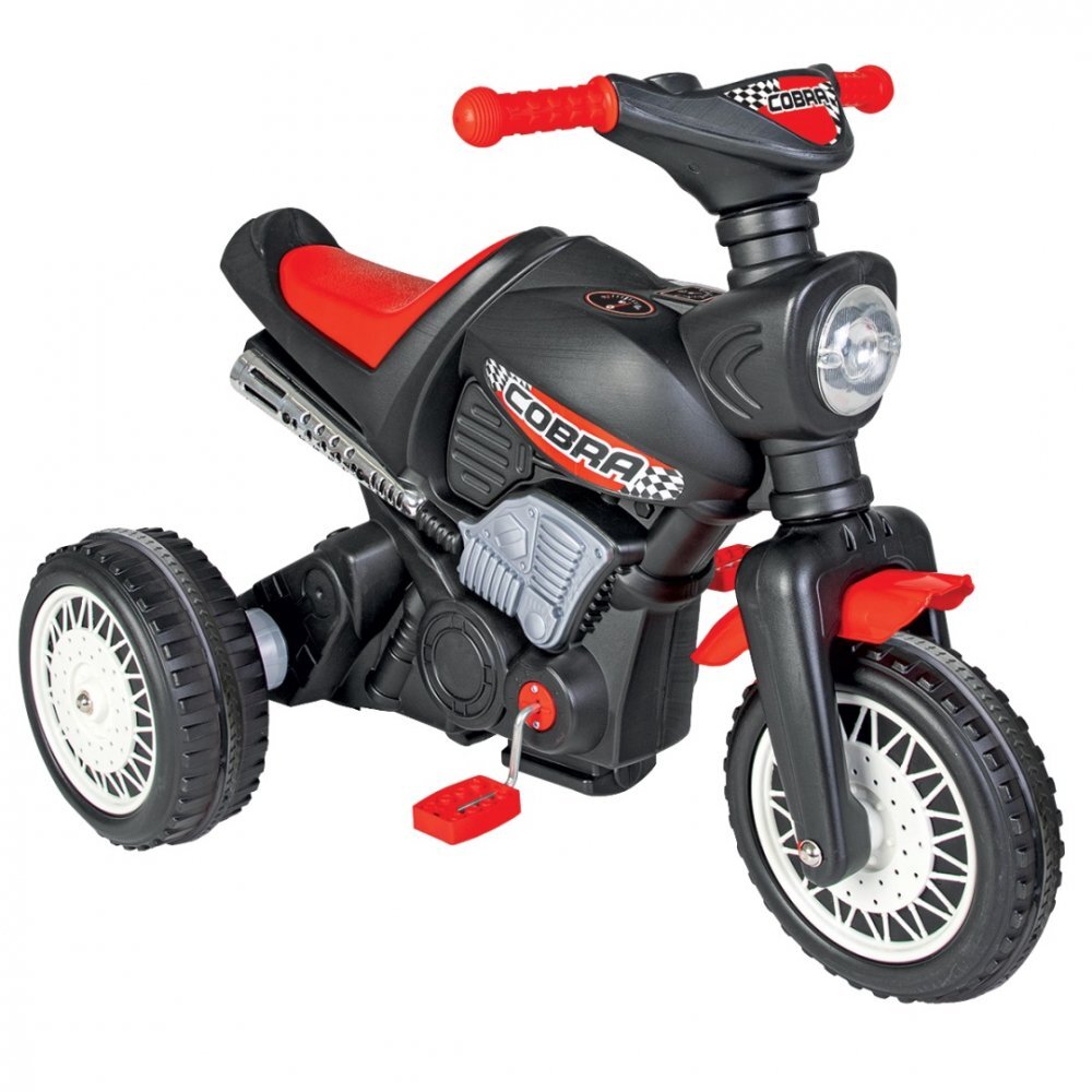 PILSAN Motocicleta cu pedaletransmisie pe lant de la 3 ani pana la 35kg Cobra