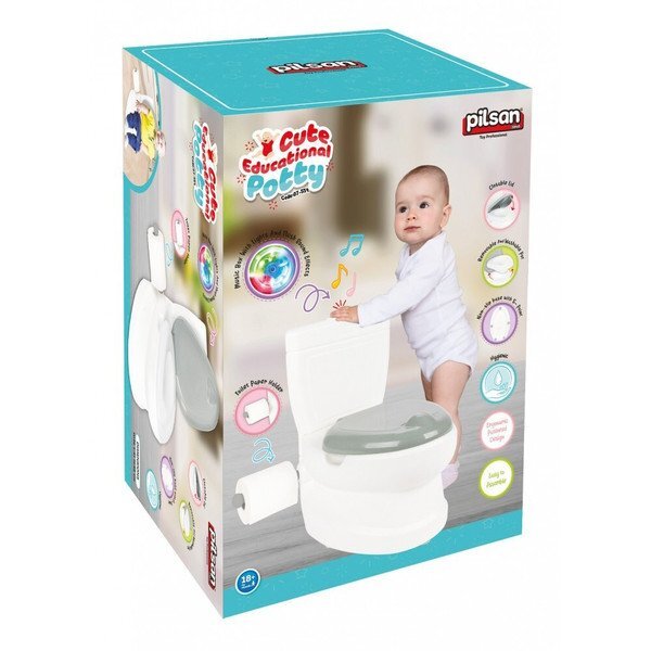 PILSAN Olita educationala cu sunete si lumini Potty White