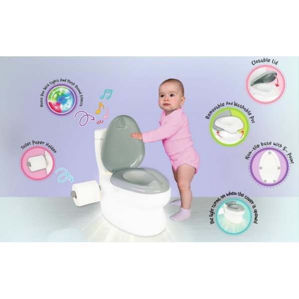 PILSAN Olita educationala cu sunete si lumini Potty White