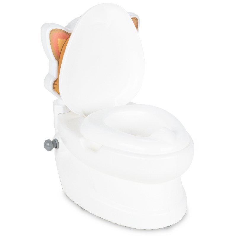 PILSAN Olita educationala muzicala Pisicuta cu baza antialunecaresuport hartie igienica si vas colectare detasabildesign ergonomiccutie muzicala iluminata cu efect de sunet sifon