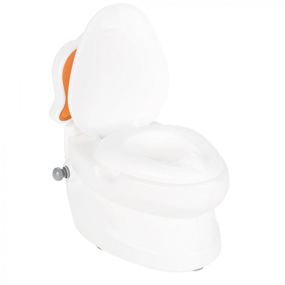 PILSAN Olita educationala muzicala Puppy cu baza antialunecaresuport hartie igienica si vas colectare detasabildesign ergonomiccutie muzicala iluminata cu efect de sunet sifon
