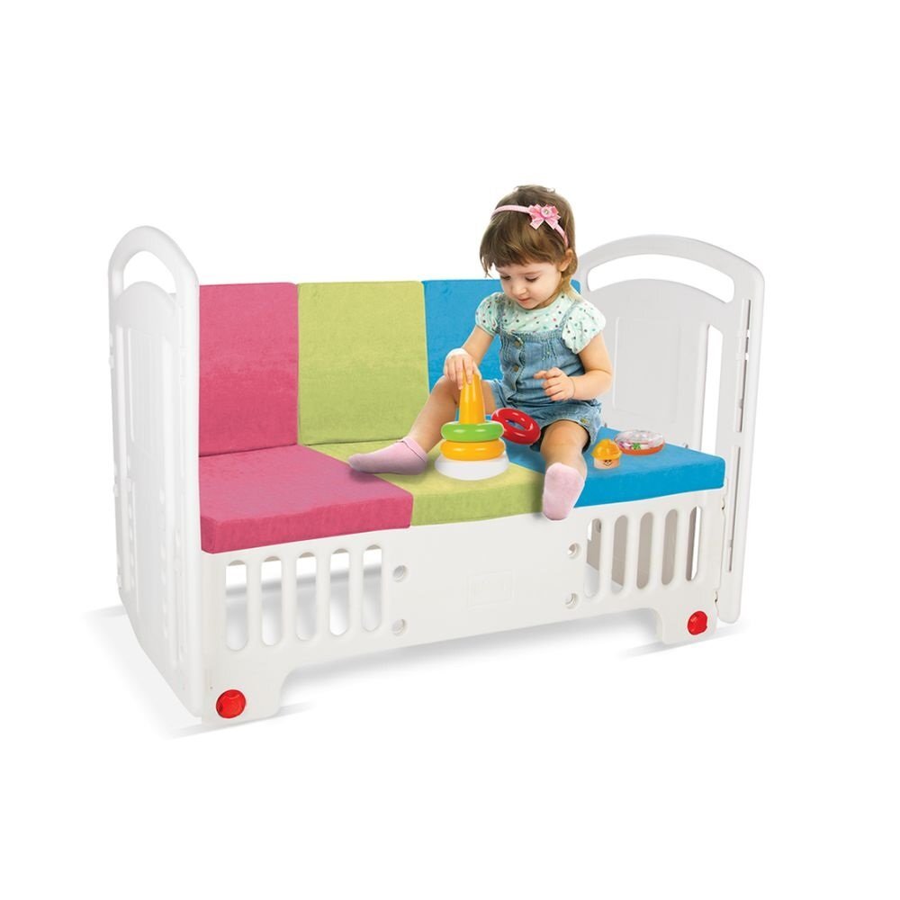PILSAN Patut pentru bebelusi cu laterala detasabila Handy baby Cot