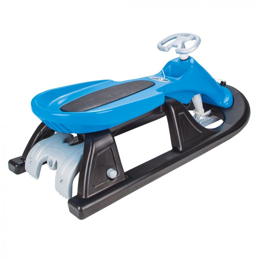 PILSAN Sanie pentru copii Super Snow Blue cu volansistem de franaredesign ergonomicrezistenta la inghet -32gradegreutate admisa 100kgsnur cu maner inclus