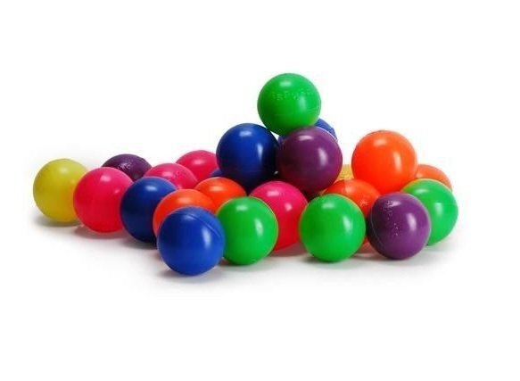 PILSAN Set 100 bile mici de 6 cm Multicolorpotrivite pentru utilizare spatii de joacapiscina uscatatarc de joaca