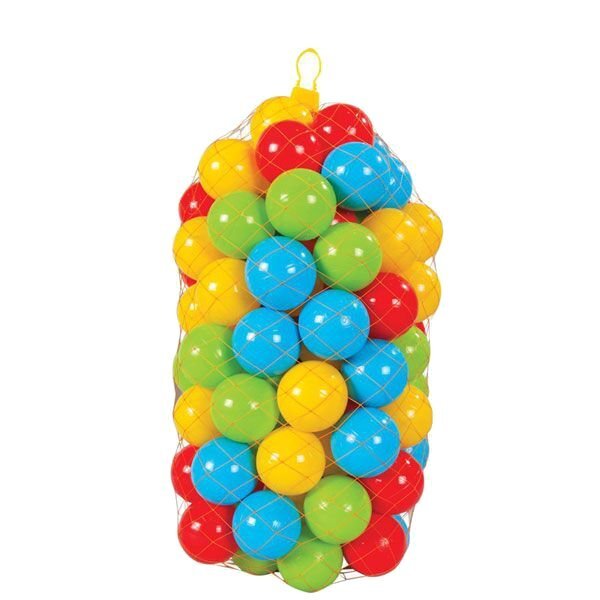 PILSAN Set 100 bile mici de 6 cm Multicolorpotrivite pentru utilizare spatii de joacapiscina uscatatarc de joaca