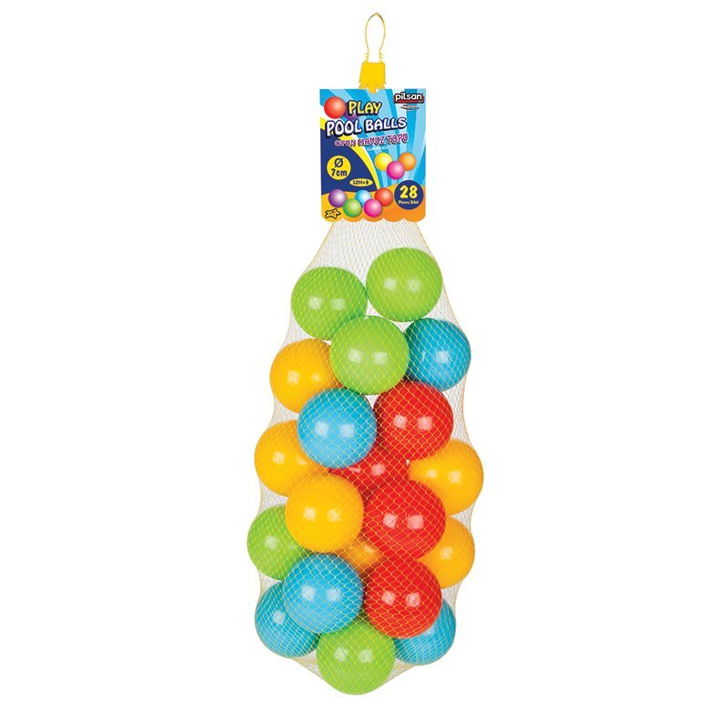 PILSAN Set 28 bile joaca 7 cm