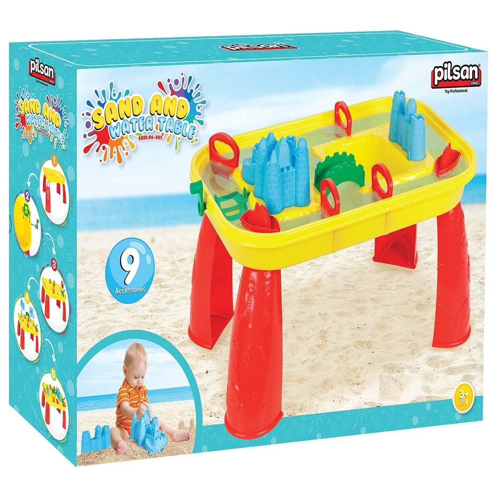 PILSAN Set de joaca pentru nisip cu masuta Water and Sand Table