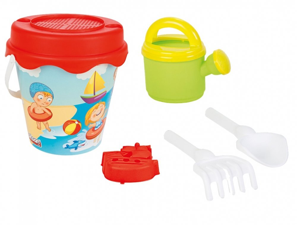 PILSAN Set galetusa si forme pentru nisip Sweety Bucket Baby