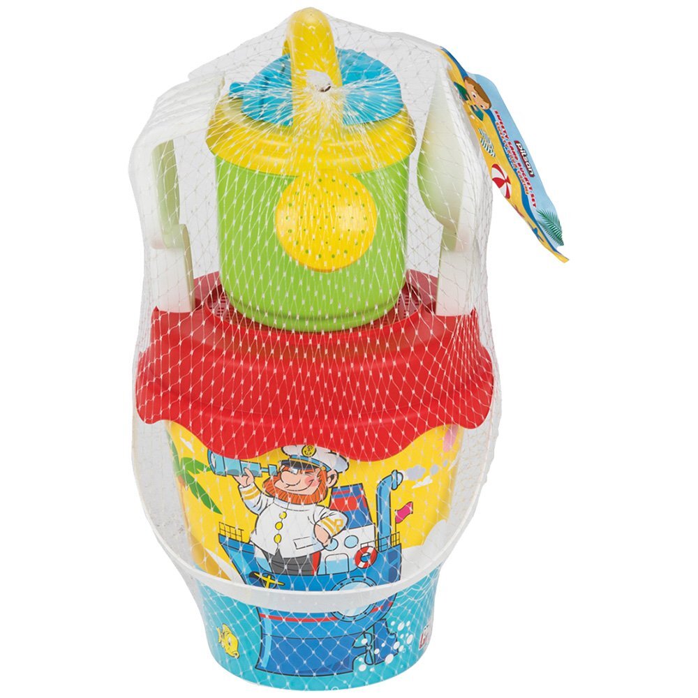 PILSAN Set jucarii pentru nisip Sweety Bucket cu 6 piese