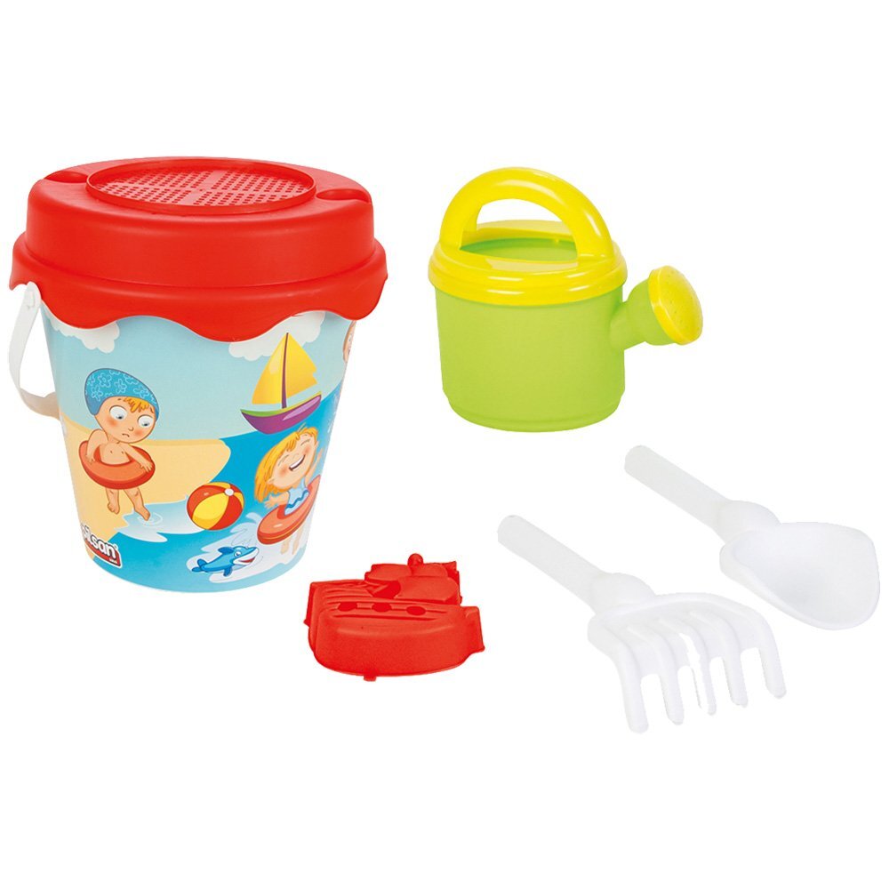 PILSAN Set jucarii pentru nisip Sweety Bucket cu 6 piese