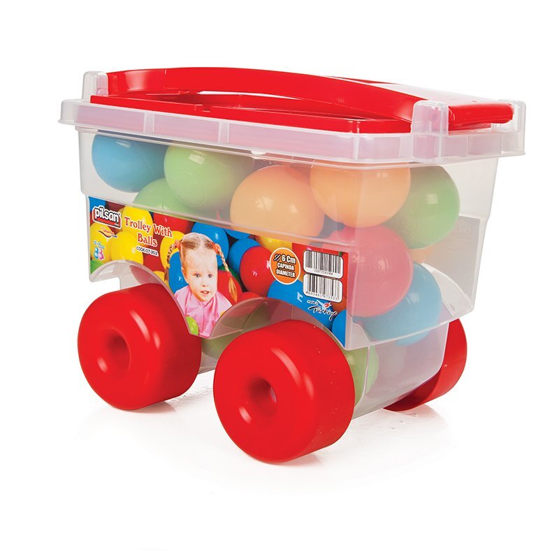 PILSAN Set Troller cu 24 bile colorate