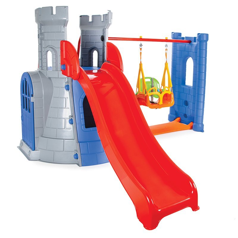 PILSAN Spatiu de joaca Castel Swing and Slide Blue