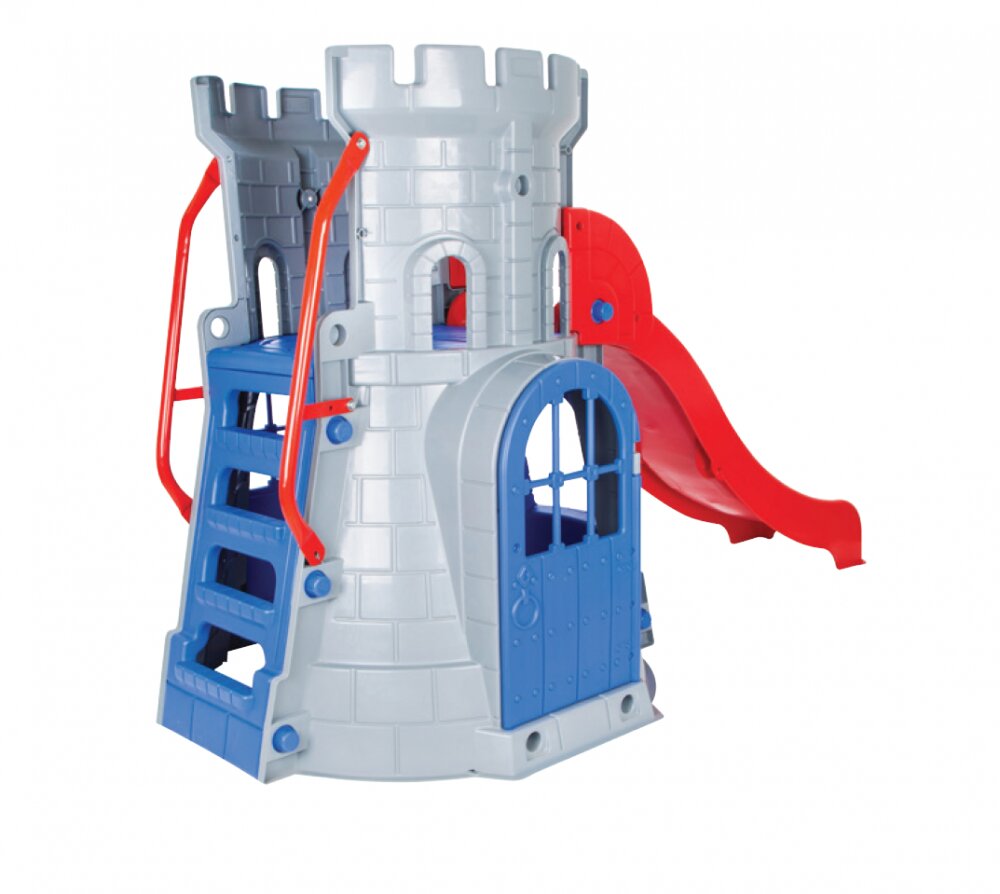 PILSAN Spatiu de joaca cu tobogan Castle Slide Blue