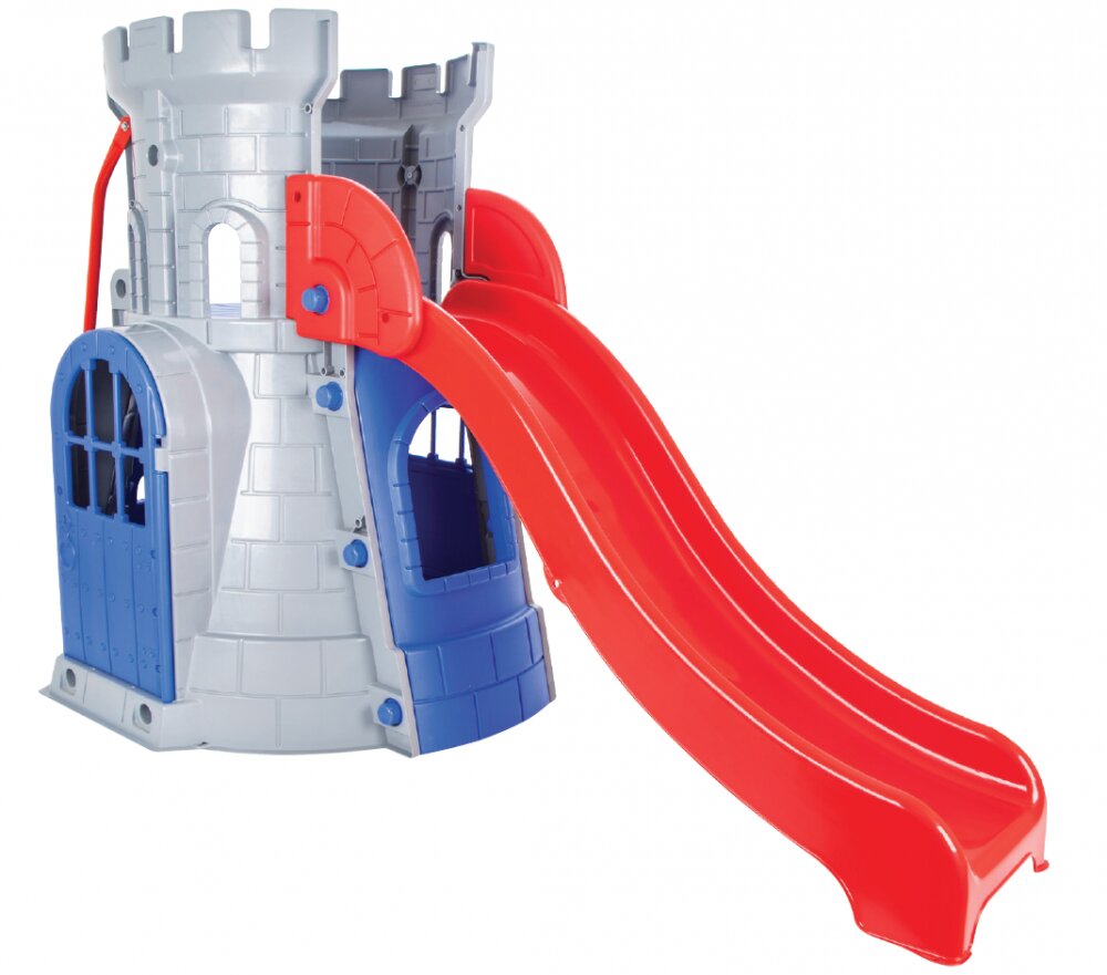 PILSAN Spatiu de joaca cu tobogan Castle Slide Blue