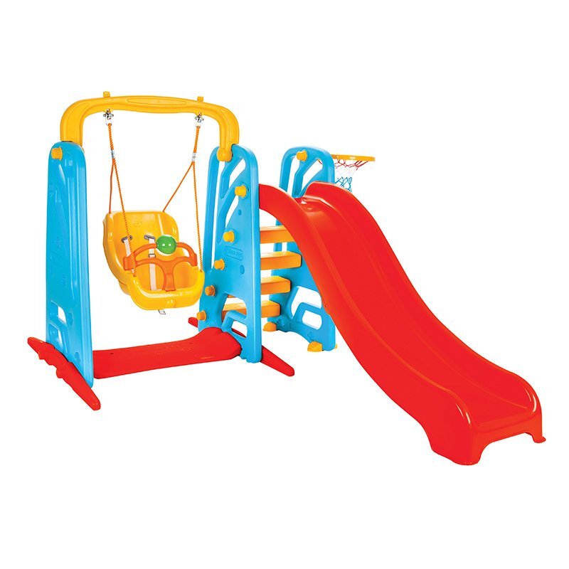 PILSAN Spatiu de joaca cu tobogan si leagan Wavy Slide
