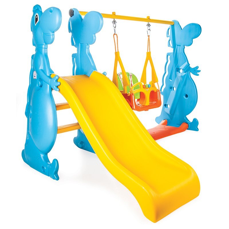 PILSAN Spatiu de joaca Dino Swing and Slide Set