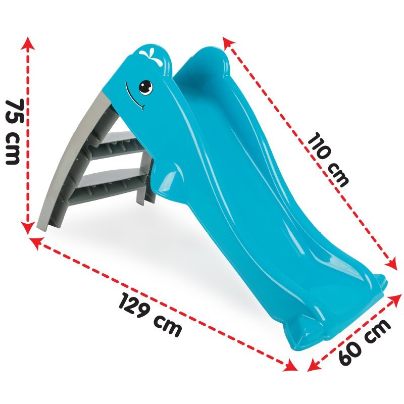 PILSAN Tobogan cu sistem de atasare la apa Dolphin Water Slide Albastru