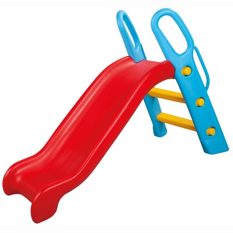 PILSAN Tobogan pentru copii Bingo utilizare interiorexterior plastic rezistent UV manere de sustinere margini rotunjite montaj usor capacitate incarcare 25kg recomandat de la 12 luni