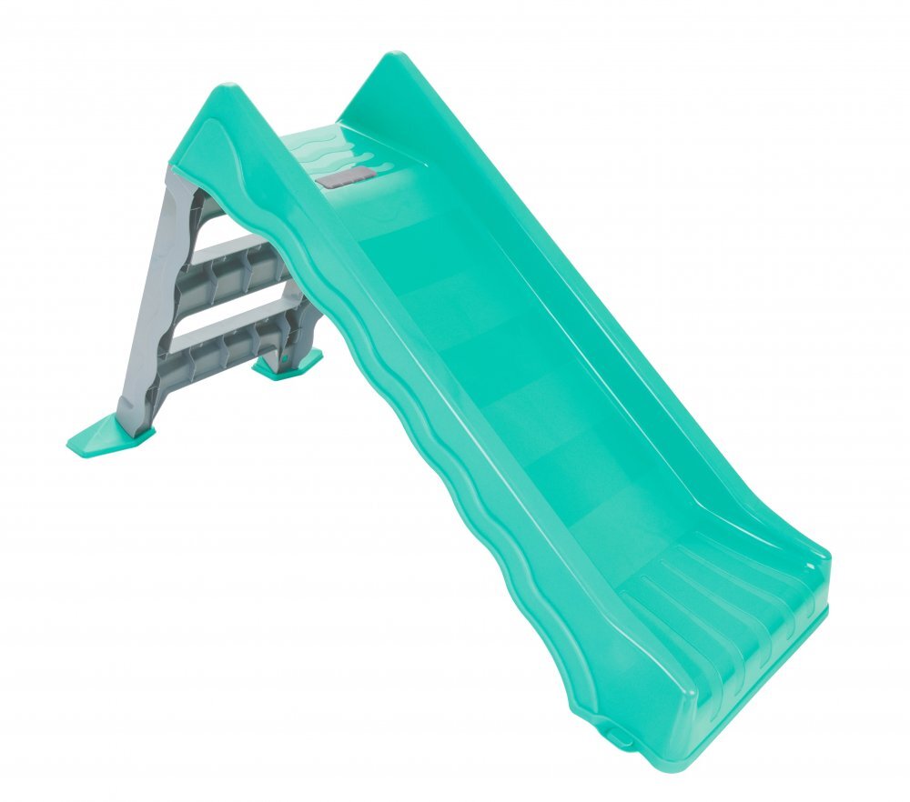 PILSAN Tobogan pliabil cu sistem atasare furtun cu apa Wavy water Green