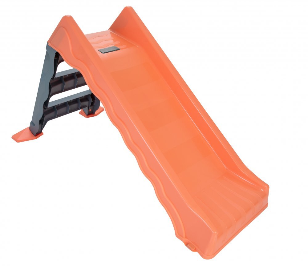 PILSAN Tobogan pliabil cu sistem atasare furtun cu apa Wavy water Orange