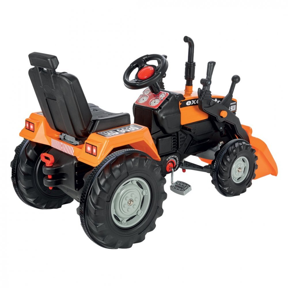 PILSAN Tractor pentru copii Operated cu pedale cupa mobila volan spatar si claxon dimensiune 54 x 126 x 66 cm