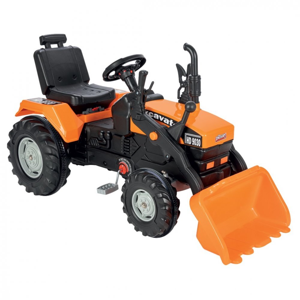 PILSAN Tractor pentru copii Operated cu pedale cupa mobila volan spatar si claxon dimensiune 54 x 126 x 66 cm