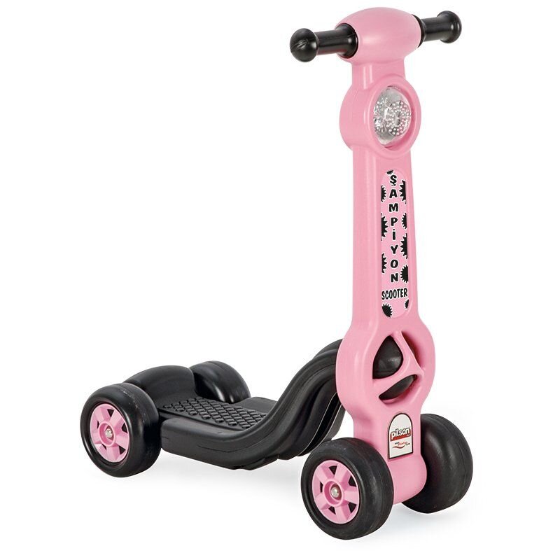 PILSAN Trotineta pentru copii de la 3 ani cu claxon si baza stabila Mini Scooter Pink