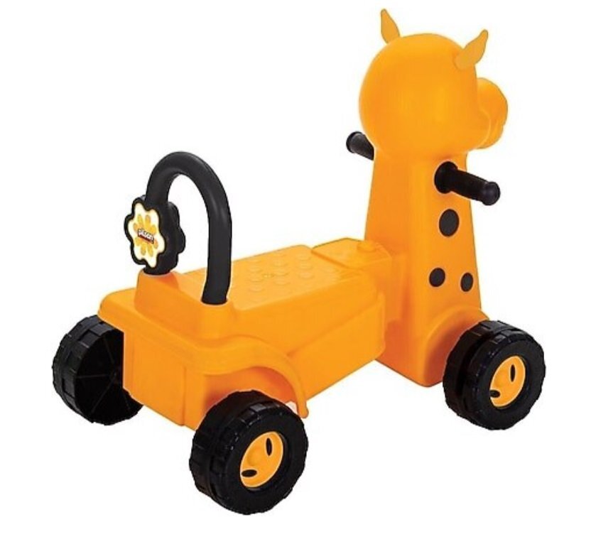 PILSAN Vehicul Ride On fara pedale Bambi cu spatar inaltmanere ergonomicerecomandat de la 12 luni
