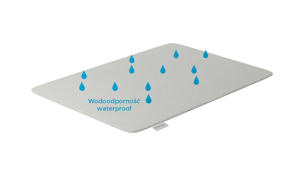 PJ BABY Protectie impermeabila pentru saltea din Tencel 120x60 cm