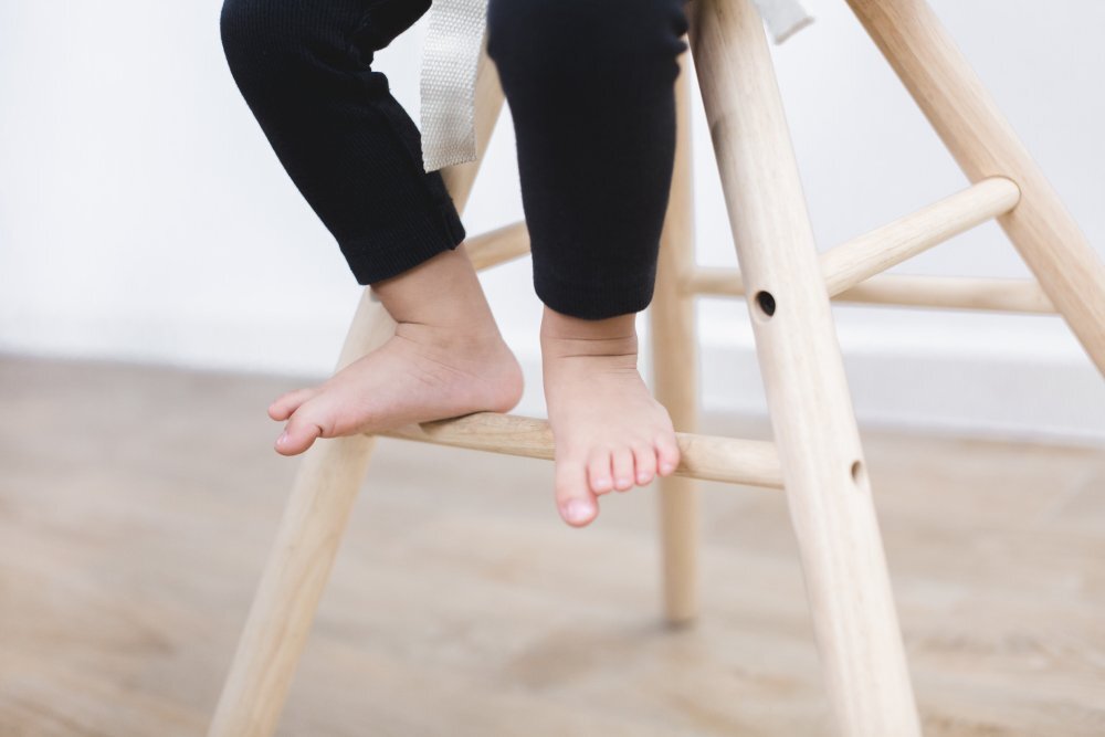 PLAN TOYS Scaun de masa negru