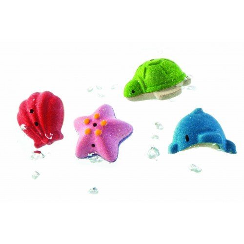PLAN TOYS Set de baita cu animale marine