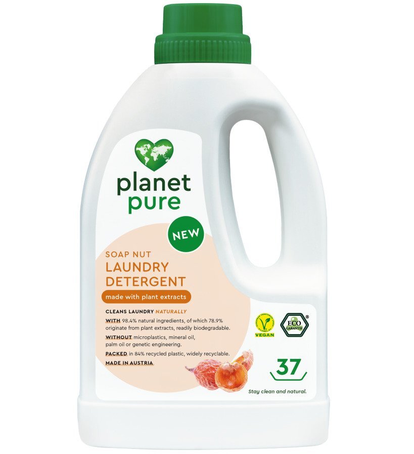 Planet Pure Detergent bio lichid pentru rufe nuci de sapun 1.48 litri