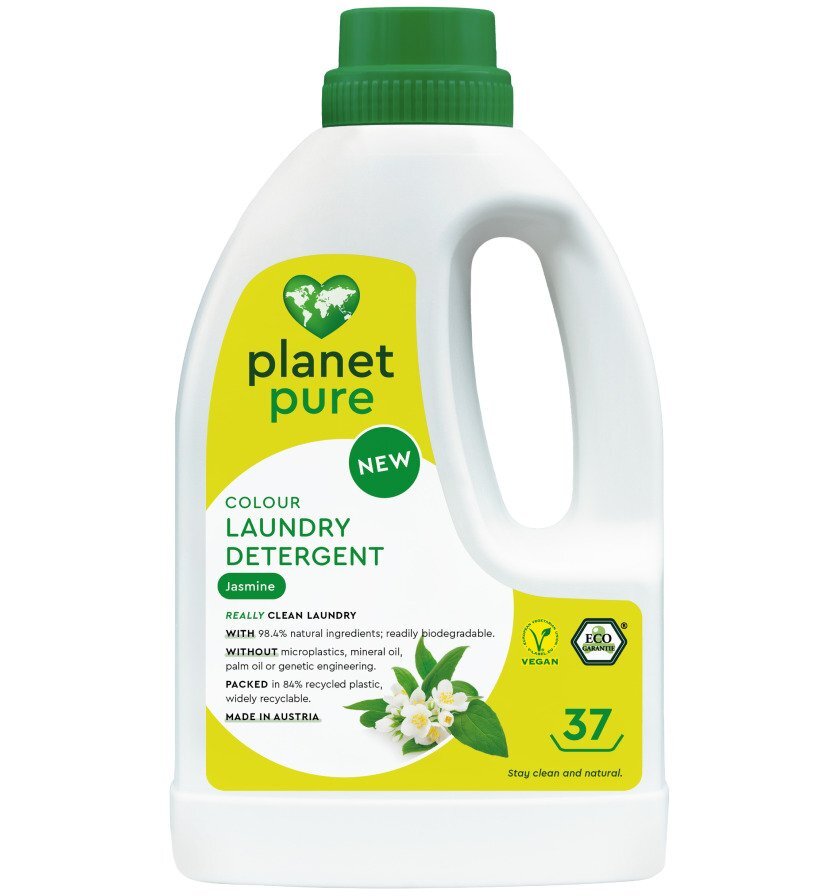 Planet Pure Detergent bio pentru rufe colorate iasomie 1.48 litri