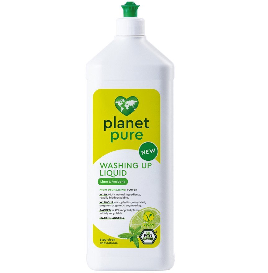 Planet Pure Detergent bio pentru vase lime si verbena 1L
