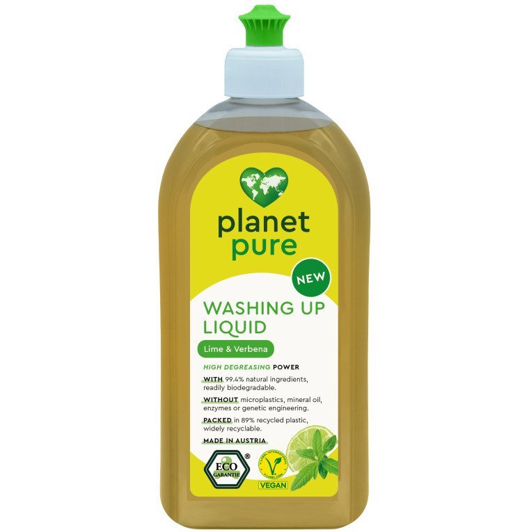 Planet Pure Detergent bio pentru vase lime si verbena 500ml