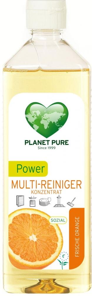 Planet Pure Detergent bio universal concentrat cu ulei de portocale Power Multi-Cleaner 510ml
