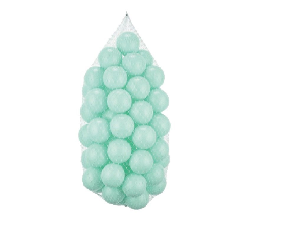 PlayCity Set 100 bile din plastic diametru 6 cm Green