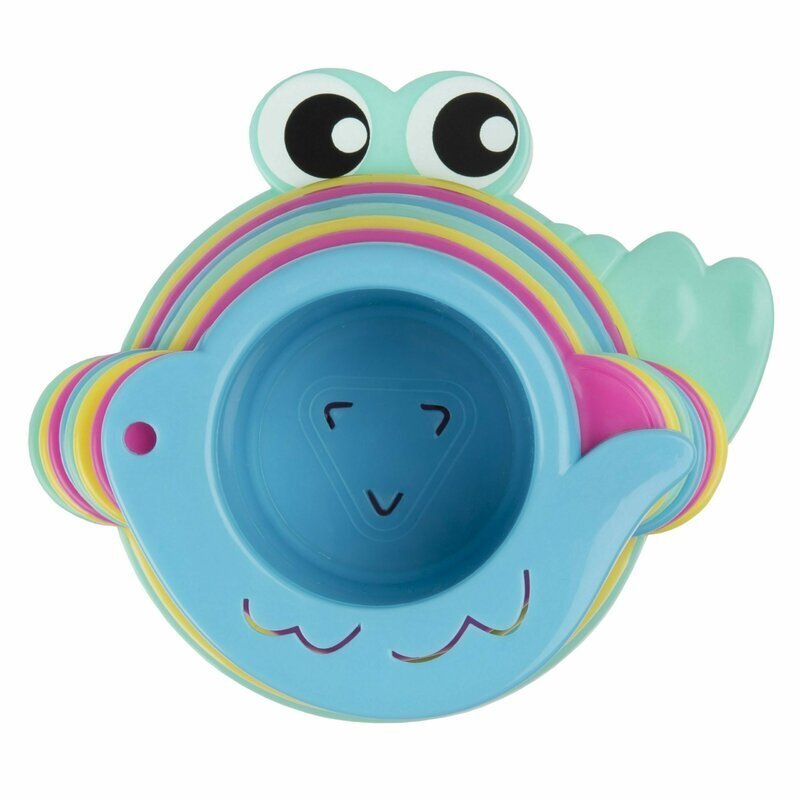 Playgro Jucarie de baie Croc Cups 8 piese