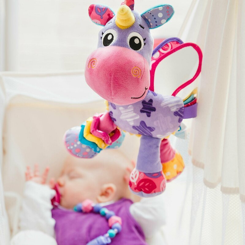 Playgro Jucarie pentru carucior Activity Friend Stella Unicorn 39 cm