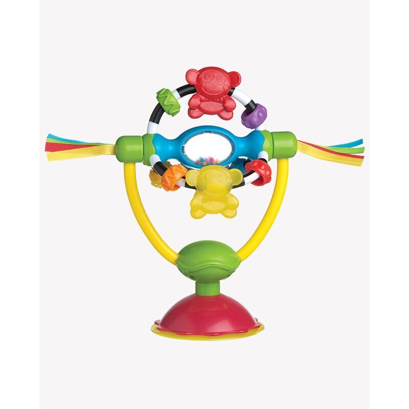 Playgro Jucarie pentru scaunul de masa cu ventuza High chair Spinning Toy 19.5 cm