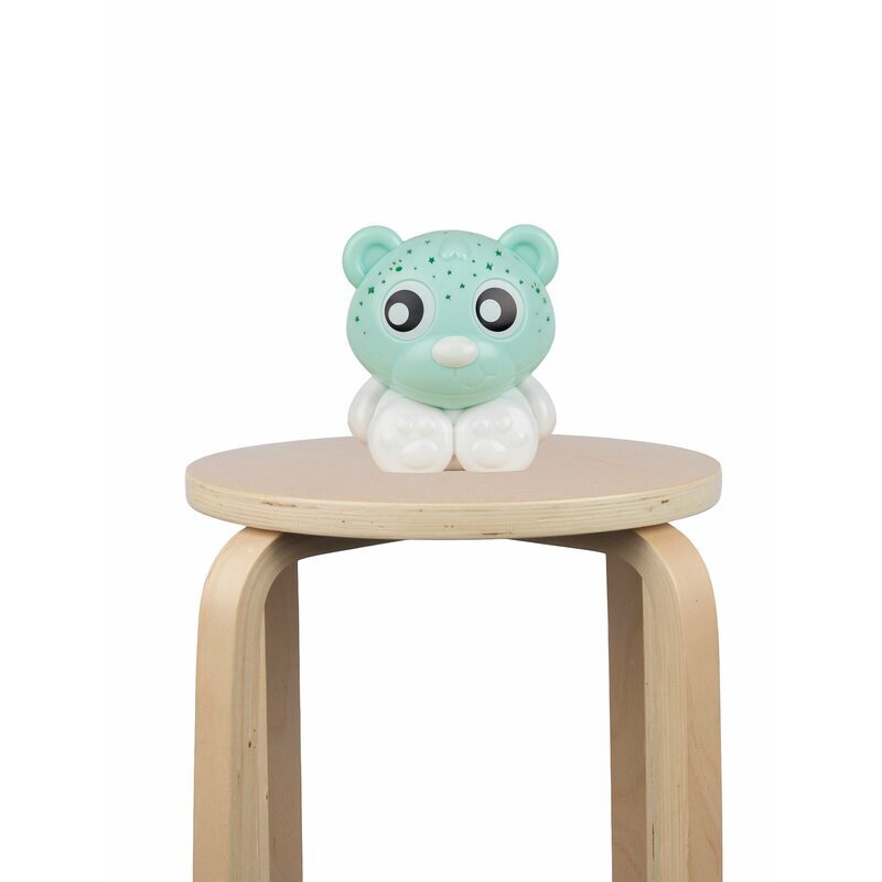 Playgro Lampa de veghe si proiector Mint White