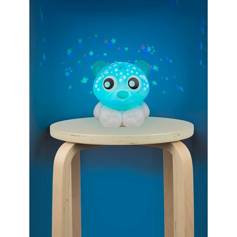 Playgro Lampa de veghe si proiector Mint White