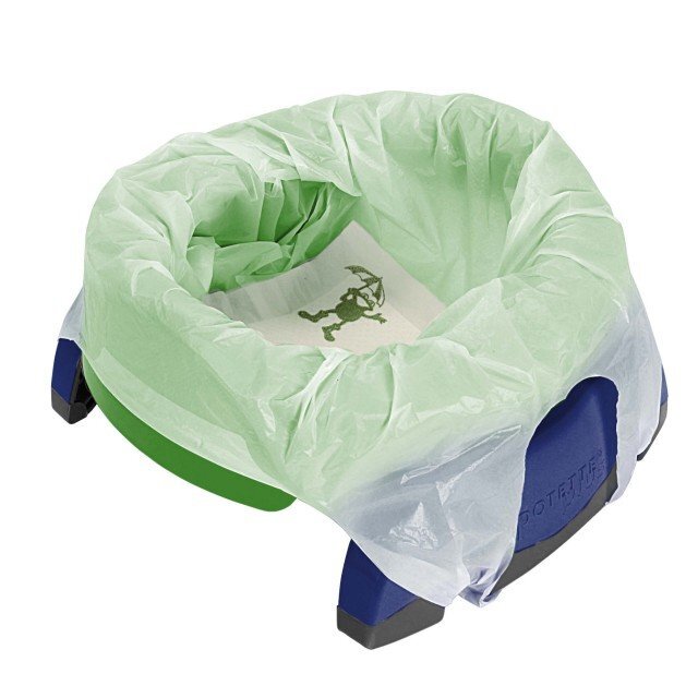 Potette Plus Pungi biodegradabile de unica folosinta pentru 10 bucset