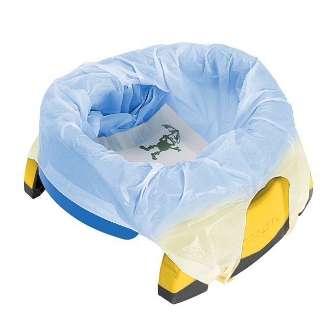 Potette Plus Pungi biodegradabile de unica folosinta pentru 10 bucset