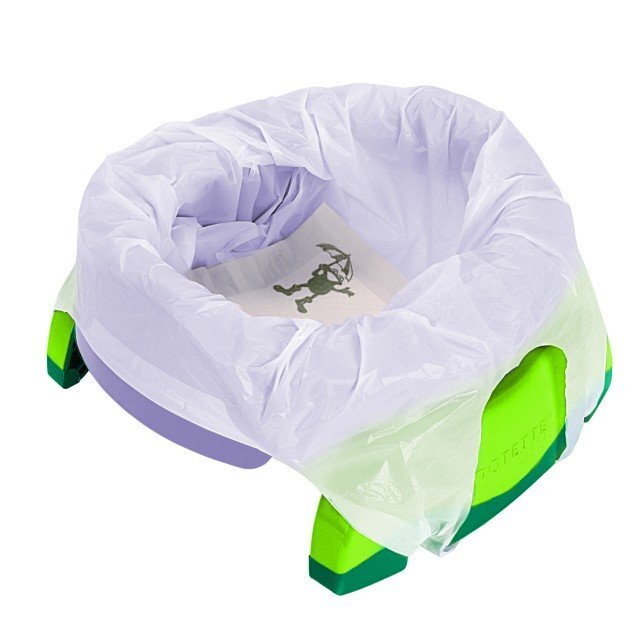 Potette Plus Pungi biodegradabile de unica folosinta pentru 10 bucset
