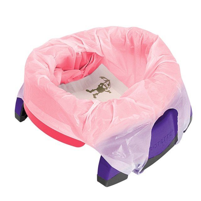 Potette Plus Pungi biodegradabile de unica folosinta pentru 10 bucset